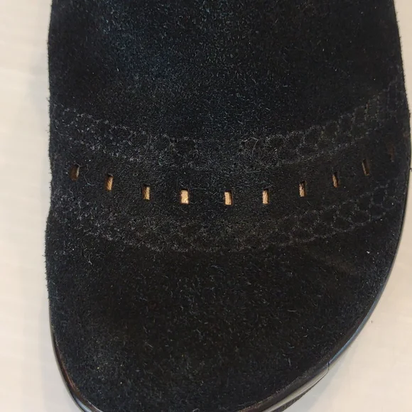 J-41 Black and Red Mules - Picture 16 of 16